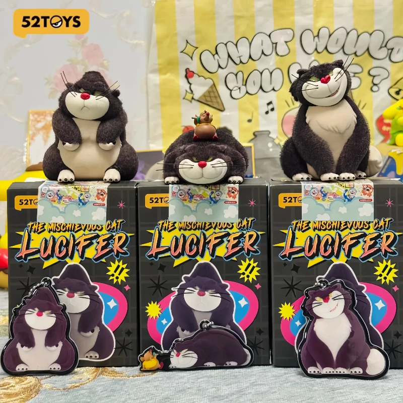 52TOYS Bad Cat Lucifer Series слепая коробка модная кукла для украшения рабочего стола модная коллекционная игрушка для подарков и друзей
52TOYS Bad Cat Lucifer Series слепая коробка модная кукла для украшения рабочего стола модная коллекционная игрушка для подарков и друзей