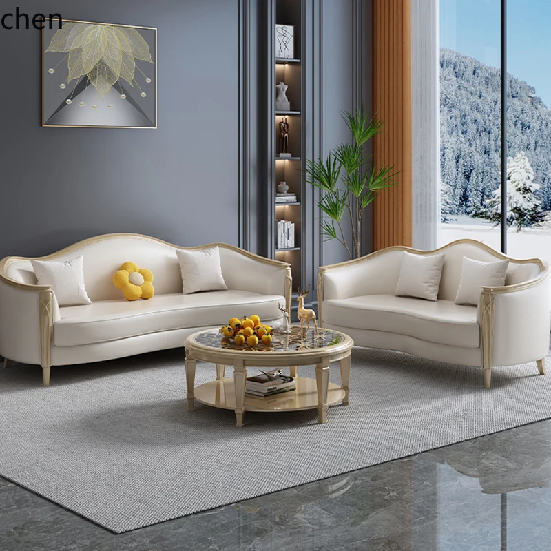 DSA Italian leather sofa combination living room modern simple Italian light luxury high-end luxury solid wood furniture
DSA Italian leather sofa combination living room modern simple Italian light luxury high-end luxury solid wood furniture