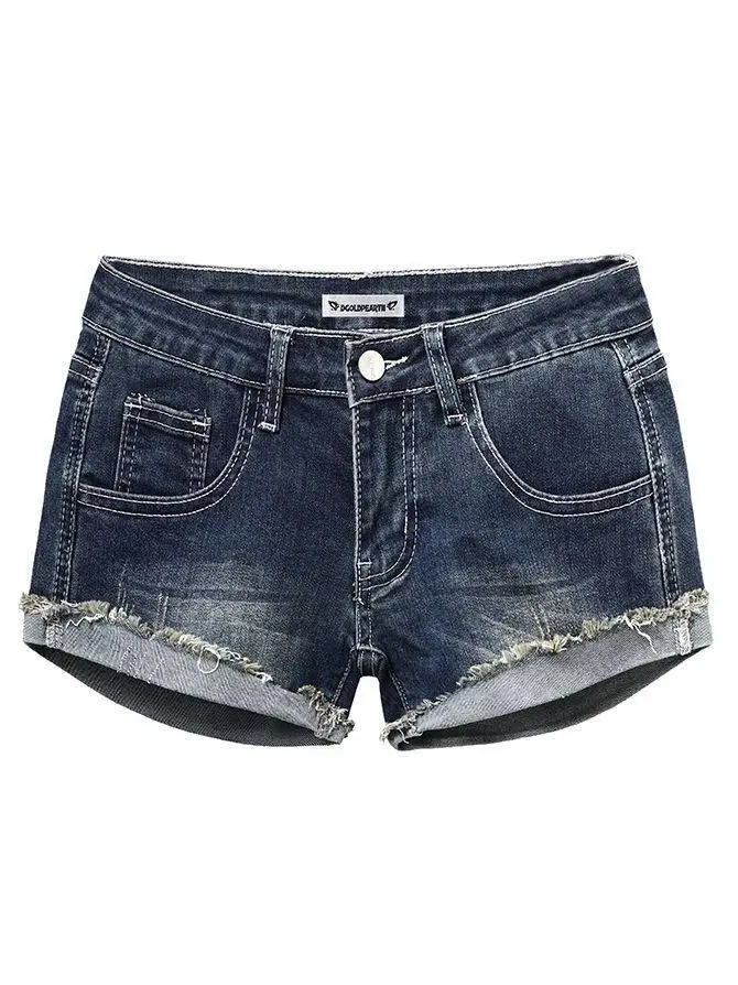 Retro High Waist Korean Style Denim Shorts Women's Summer Tight Slimming Frayed Spicy Girl Flip Straight Super Shorts
Retro High Waist Korean Style Denim Shorts Women's Summer Tight Slimming Frayed Spicy Girl Flip Straight Super Shorts
