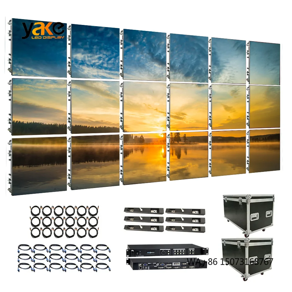 YAKE Pantalla Led P2.976 P3.91 Stage Rental LED Screen High Brightness Outdoor LED Display Manufacturer
YAKE Pantalla Led P2.976 P3.91 Stage Rental LED Screen High Brightness Outdoor LED Display Manufacturer