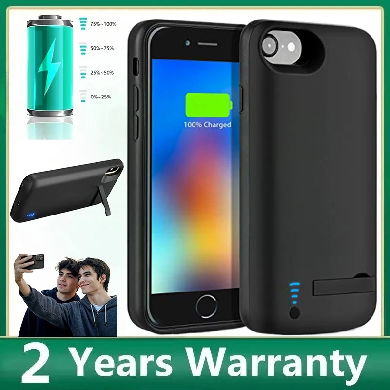 Модный новейший чехол-аккумулятор 10000 мАч для iPhone 6, 6S, 7, 8 Plus, SE 2020, 2022, 2023 – внешний аккумулятор-чехол для iPhone 6 Plus
Модный новейший чехол-аккумулятор 10000 мАч для iPhone 6, 6S, 7, 8 Plus, SE 2020, 2022, 2023 – внешний аккумулятор-чехол для iPhone 6 Plus