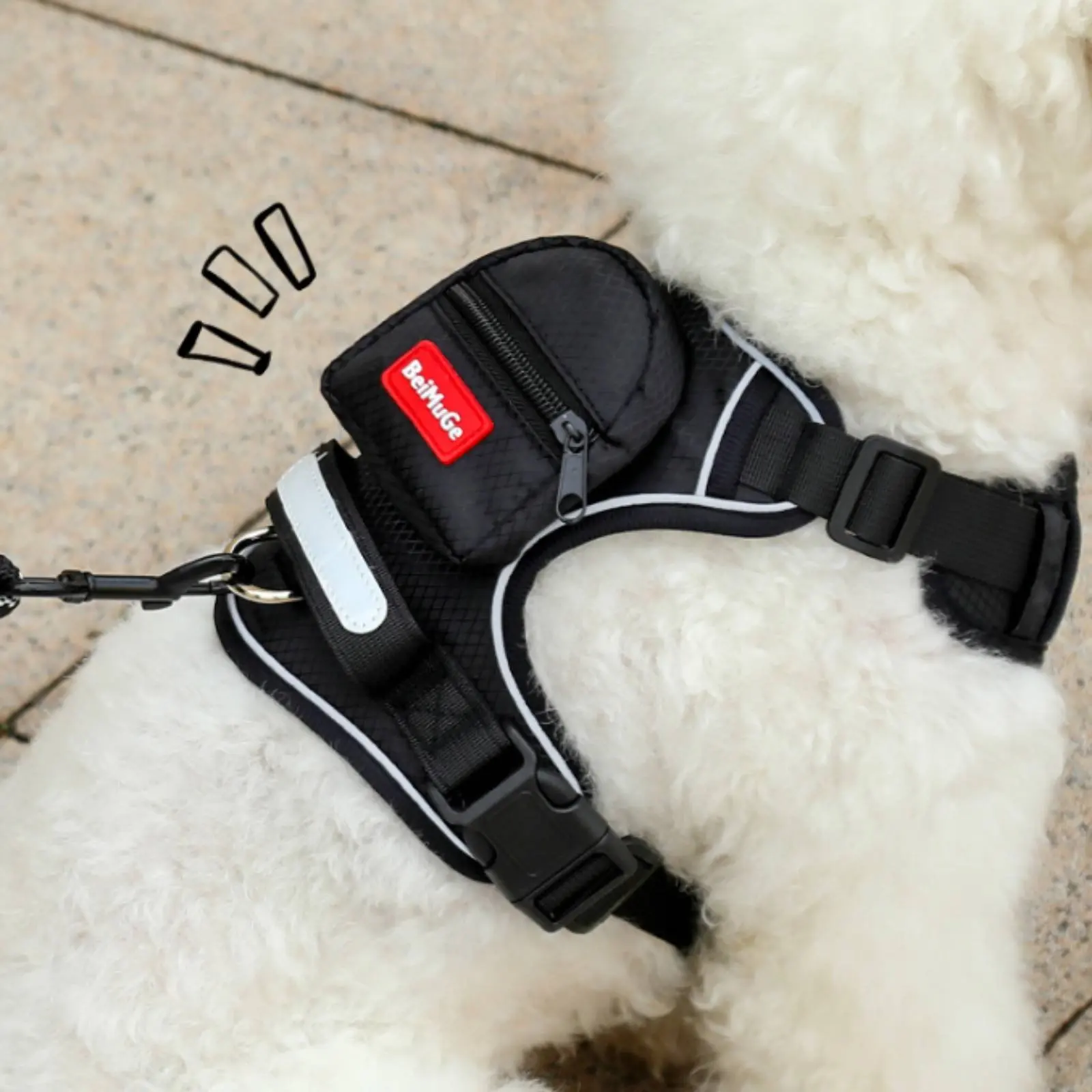 Reflective Adjustable Dog Harness Quick Release Buckles Escape Proof Dog Harness Pet Gear Comfortable for Walking, Outdoor
Reflective Adjustable Dog Harness Quick Release Buckles Escape Proof Dog Harness Pet Gear Comfortable for Walking, Outdoor