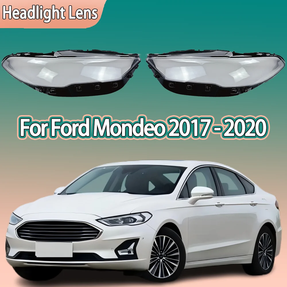 For Ford Mondeo 2017 2018 2019 2020 Car Front Headlight Cover Transparent Lampshade Plexiglass Replace Original Lens Shell 
For Ford Mondeo 2017 2018 2019 2020 Car Front Headlight Cover Transparent Lampshade Plexiglass Replace Original Lens Shell