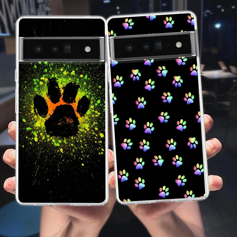 Phone Case Cover for Google Pixel 10 9 8 7 6 5 4 4XL Soft TPU 7A 6A 5A 4A 3A Pro XL 5G Transparent Shell Dog Footprint Paw Cute
Phone Case Cover for Google Pixel 10 9 8 7 6 5 4 4XL Soft TPU 7A 6A 5A 4A 3A Pro XL 5G Transparent Shell Dog Footprint Paw Cute