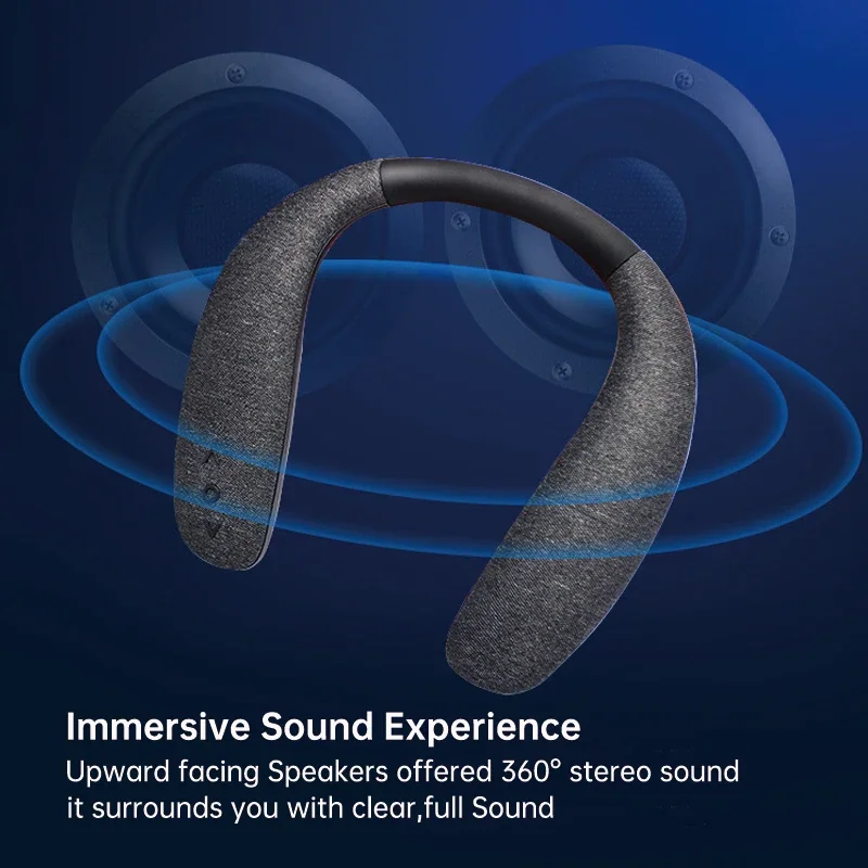 Neckband Bluetooth Speakers 12H Music Wireless Wearable Speaker True 3D Stereo Sound Portable Personal 2025 Microphone Creative
Neckband Bluetooth Speakers 12H Music Wireless Wearable Speaker True 3D Stereo Sound Portable Personal 2025 Microphone Creative