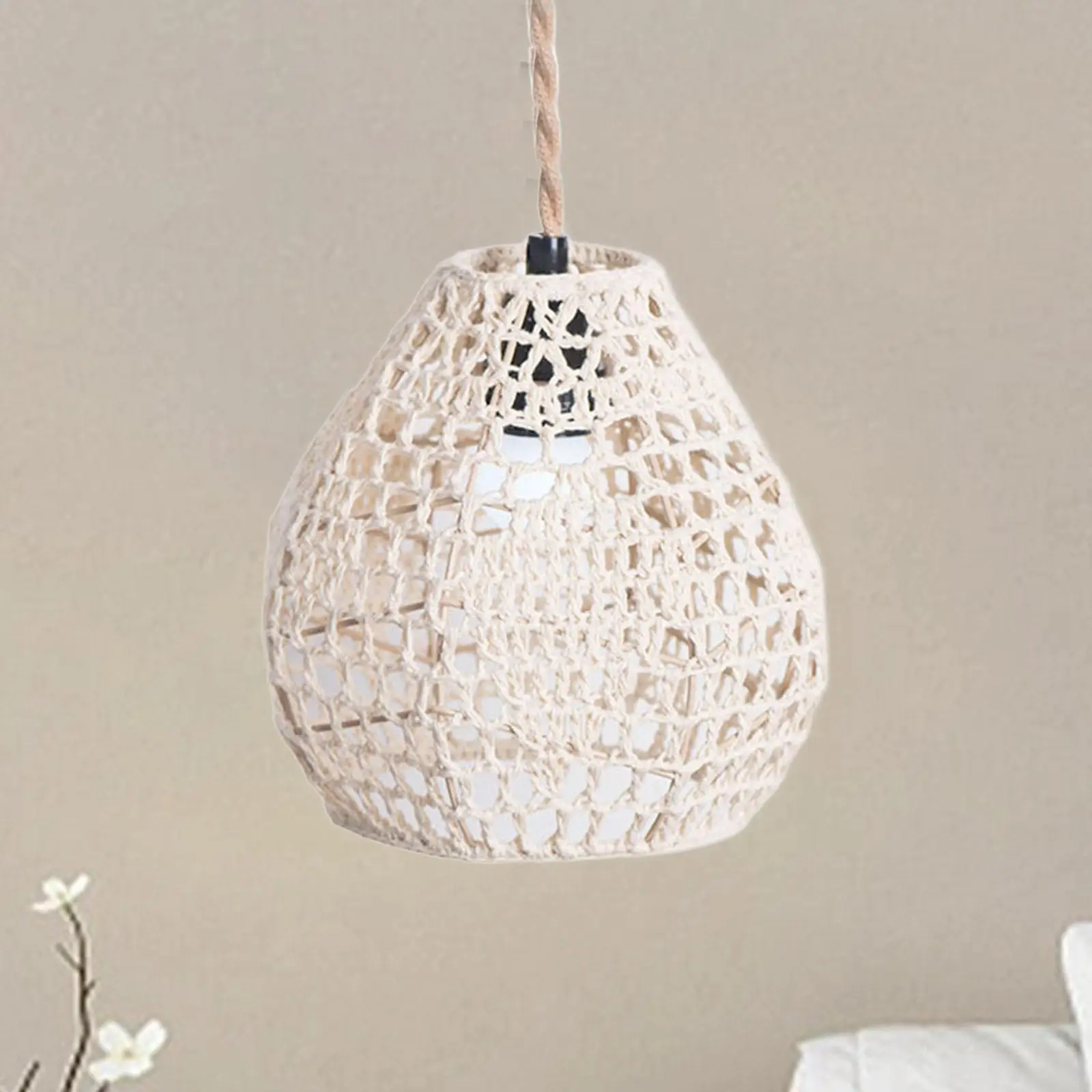 Boho Lamp Shade Ceiling DIY Lighting Fixtures Elegant Decorative Woven Lights Cover for Kitchen Wedding Dorm Corridor Bedroom
Boho Lamp Shade Ceiling DIY Lighting Fixtures Elegant Decorative Woven Lights Cover for Kitchen Wedding Dorm Corridor Bedroom