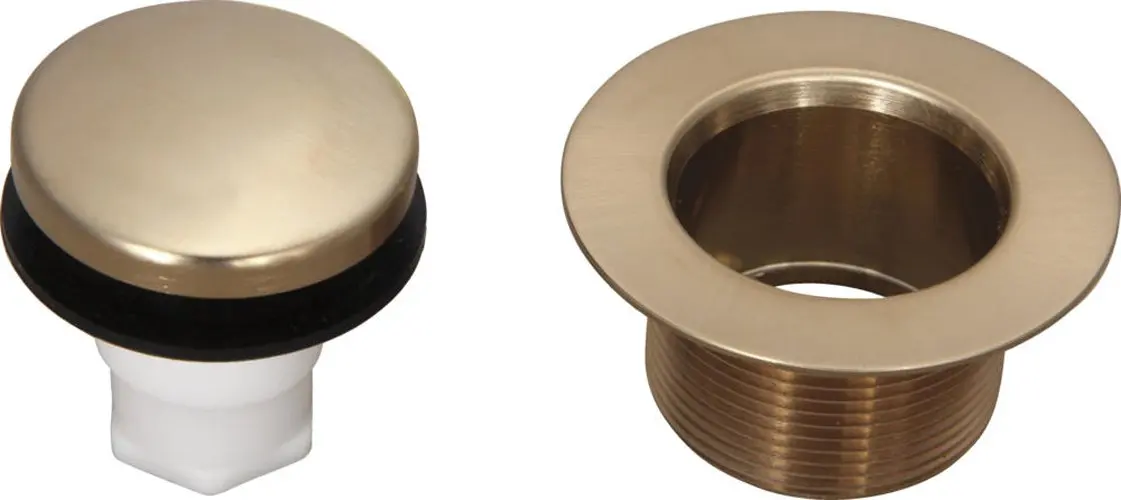 Champagne Bronze Tub Drain, 1.5 Inches with Stopped Screw Threads for Easy Installation
Champagne Bronze Tub Drain, 1.5 Inches with Stopped Screw Threads for Easy Installation