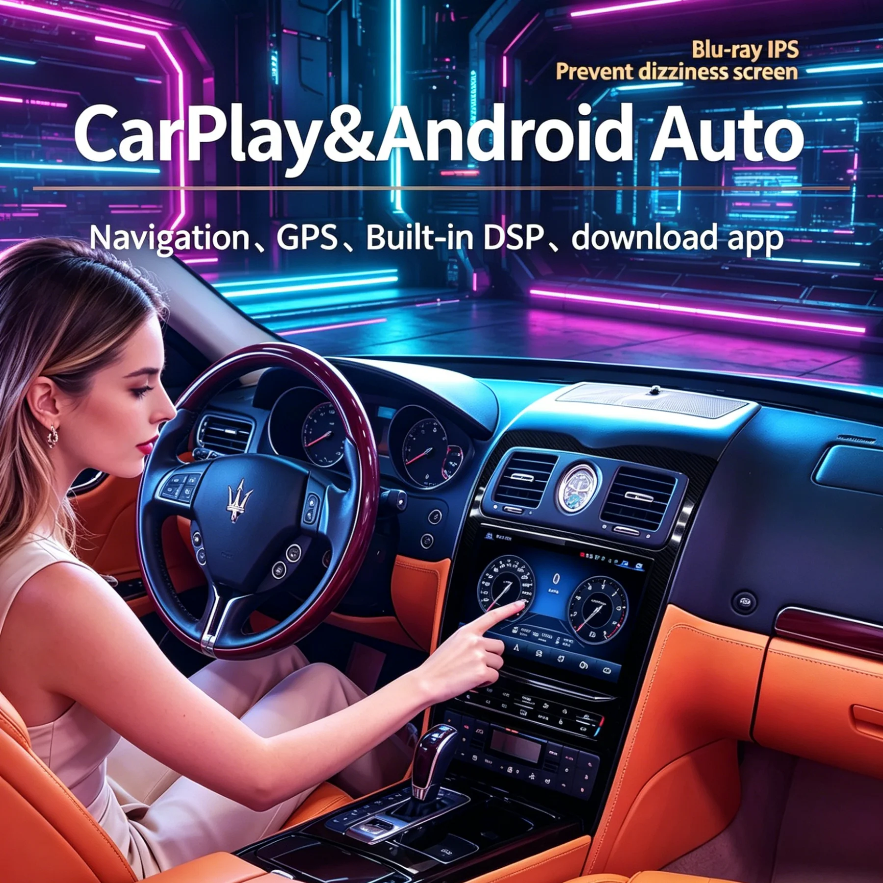 10.26 Inch For Maserati Quattroporte 2004-2012 Android Wireless CarPlay Screen Multimedia Player GPS Navigation Stereo CarPlay
10.26 Inch For Maserati Quattroporte 2004-2012 Android Wireless CarPlay Screen Multimedia Player GPS Navigation Stereo CarPlay