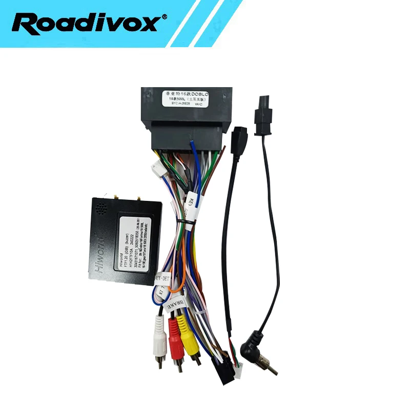 Roadivox Car 16 pin Wiring Harness Adapter Canbus Box For Fiat 500 500L Doblo Ducato Turkish Version Radio Power Cable
Roadivox Car 16 pin Wiring Harness Adapter Canbus Box For Fiat 500 500L Doblo Ducato Turkish Version Radio Power Cable