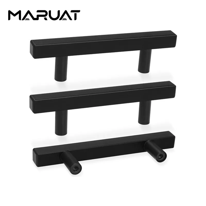 30 Pack Square Cabinet Handles Matte Black Drawer Pulls 5" Length 3" Hole Center Kitchen Stainless Steel Hardware for Bedroom
30 Pack Square Cabinet Handles Matte Black Drawer Pulls 5" Length 3" Hole Center Kitchen Stainless Steel Hardware for Bedroom