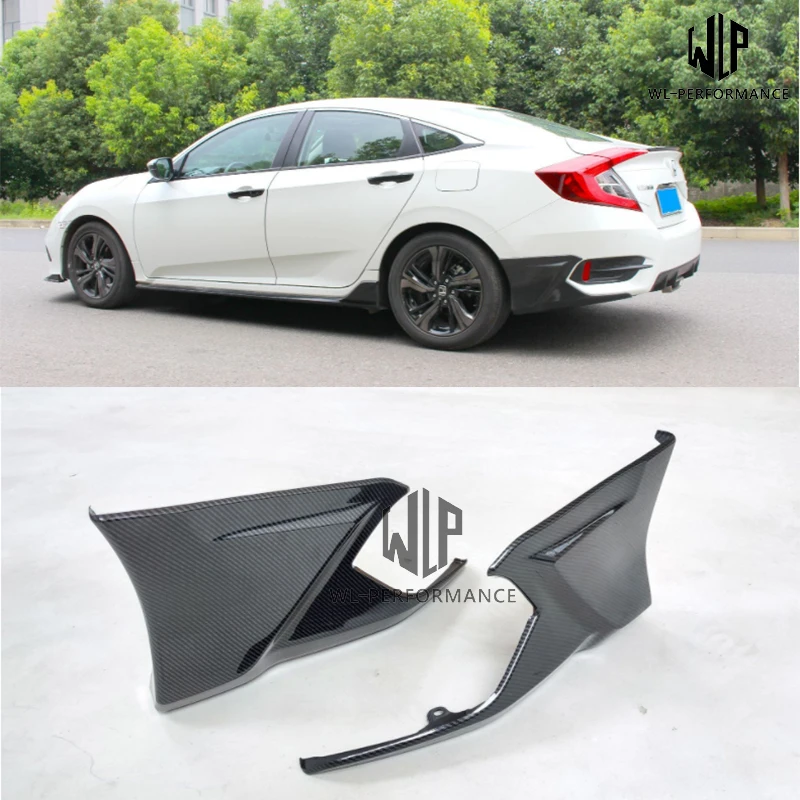 Car Styling Rear Bumper Aprons High Quality Side Splitter for Toyota Civic 10th generation 16-19
Car Styling Rear Bumper Aprons High Quality Side Splitter for Toyota Civic 10th generation 16-19