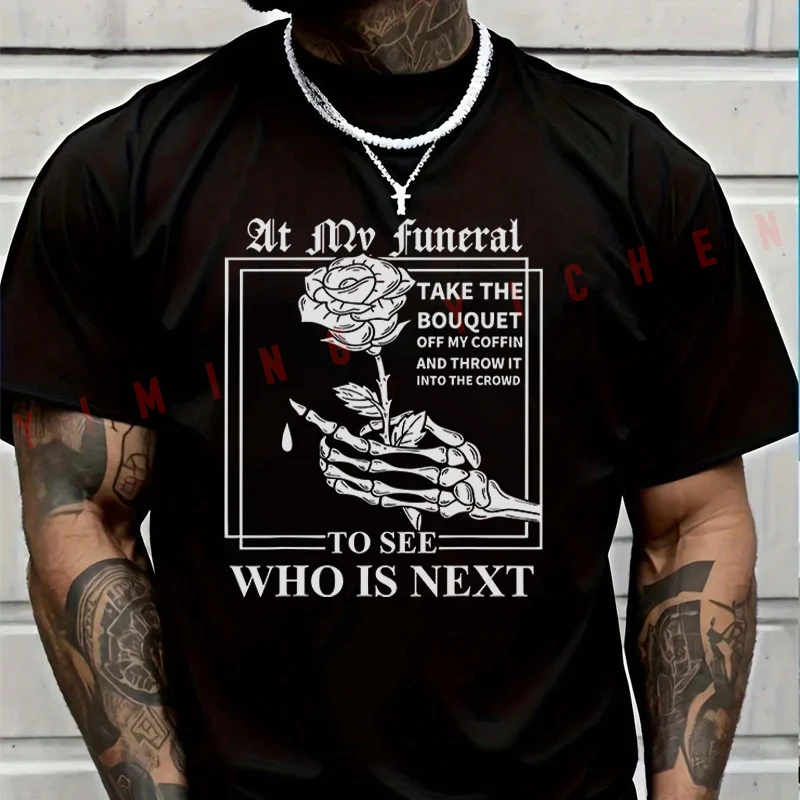 Skeletal Hand & White Rose T-shirt Moto Male Brand Tee Men Summer T Shirts Casual High Quelity O-neck Tops
Skeletal Hand & White Rose T-shirt Moto Male Brand Tee Men Summer T Shirts Casual High Quelity O-neck Tops