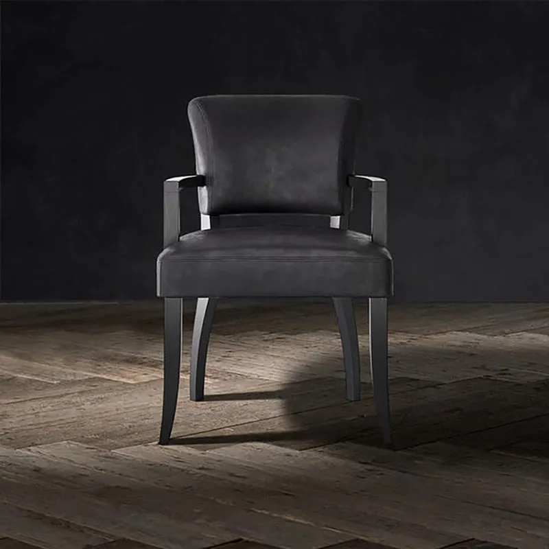 !@Luxurious Classic Style Leather Antique Dining Chair With Solid Wood Frame
!@Luxurious Classic Style Leather Antique Dining Chair With Solid Wood Frame