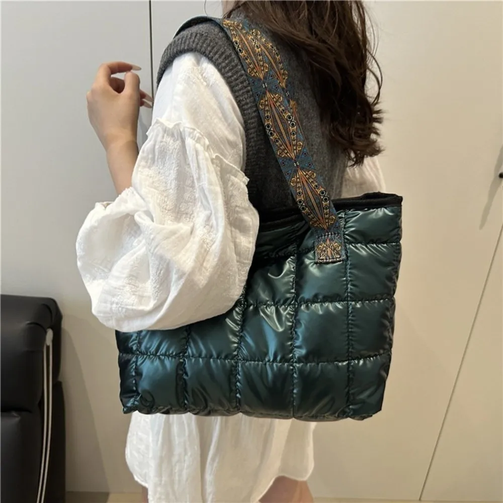 Новая большая вместительная сумка через плечо, легкая хлопковая женская сумка в клетку, пышная сумка
Новая большая вместительная сумка через плечо, легкая хлопковая женская сумка в клетку, пышная сумка