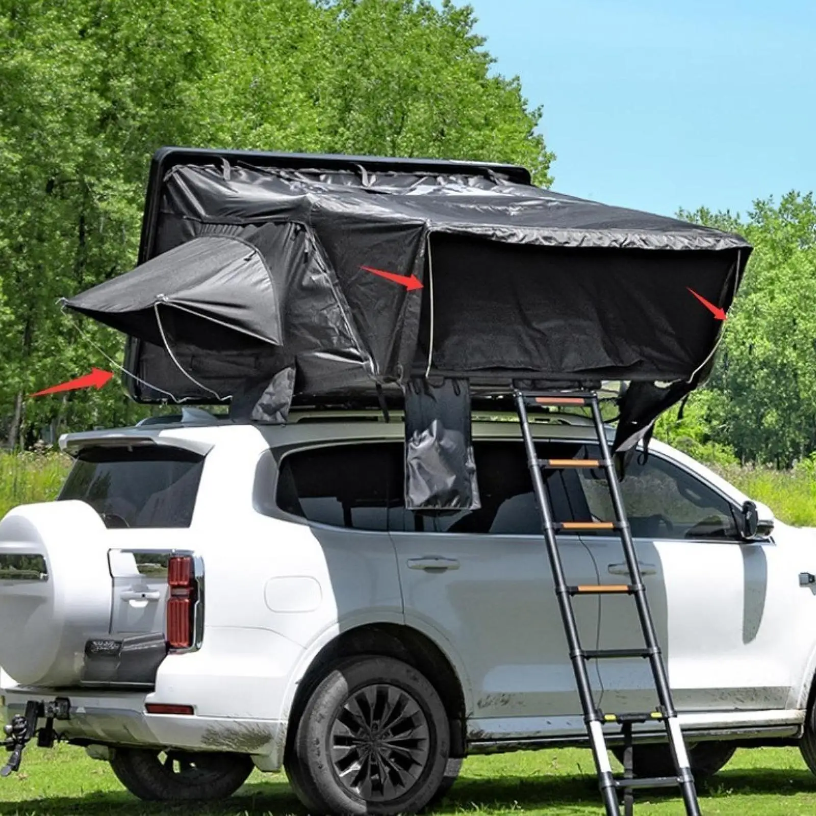 6Pcs Rooftop Tent Window Support Rod, Metal Awning Porch Poles, Roof Top Tent Awning Rods Set Spare Part for Camping Accs
6Pcs Rooftop Tent Window Support Rod, Metal Awning Porch Poles, Roof Top Tent Awning Rods Set Spare Part for Camping Accs