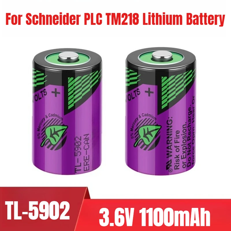 1100mAh for Schneider PLC TM218 Lithium Battery 3.6v TL-5902 ETC Electronic Tag Probe Programmer
1100mAh for Schneider PLC TM218 Lithium Battery 3.6v TL-5902 ETC Electronic Tag Probe Programmer