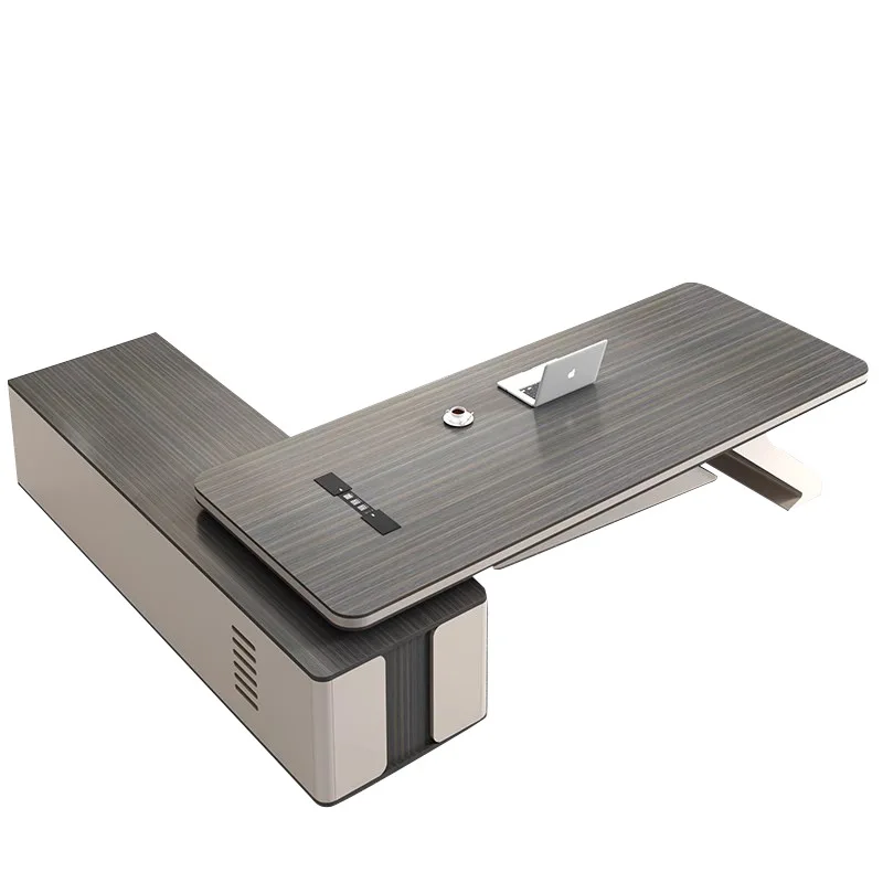 Стол руководителя в стиле лайт-люкс, простой современный дизайн, большой офисный стол для директора, президента, менеджера, комплект со стулом
Стол руководителя в стиле лайт-люкс, простой современный дизайн, большой офисный стол для директора, президента, менеджера, комплект со стулом