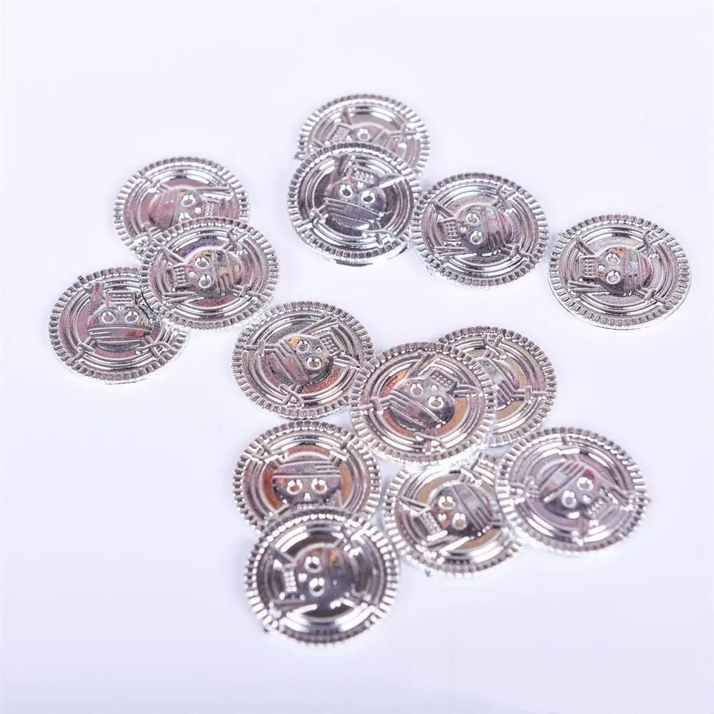 Пластиковые пиратские золотые монеты, игровая монета, украшение для вечеринки, поддельные золотые сокровища, детские сувениры, золотые, серебряные, золотые монеты на Хэллоуин, день рождения 
Пластиковые пиратские золотые монеты, игровая монета, украшение для вечеринки, поддельные золотые сокровища, детские сувениры, золотые, серебряные, золотые монеты на Хэллоуин, день рождения