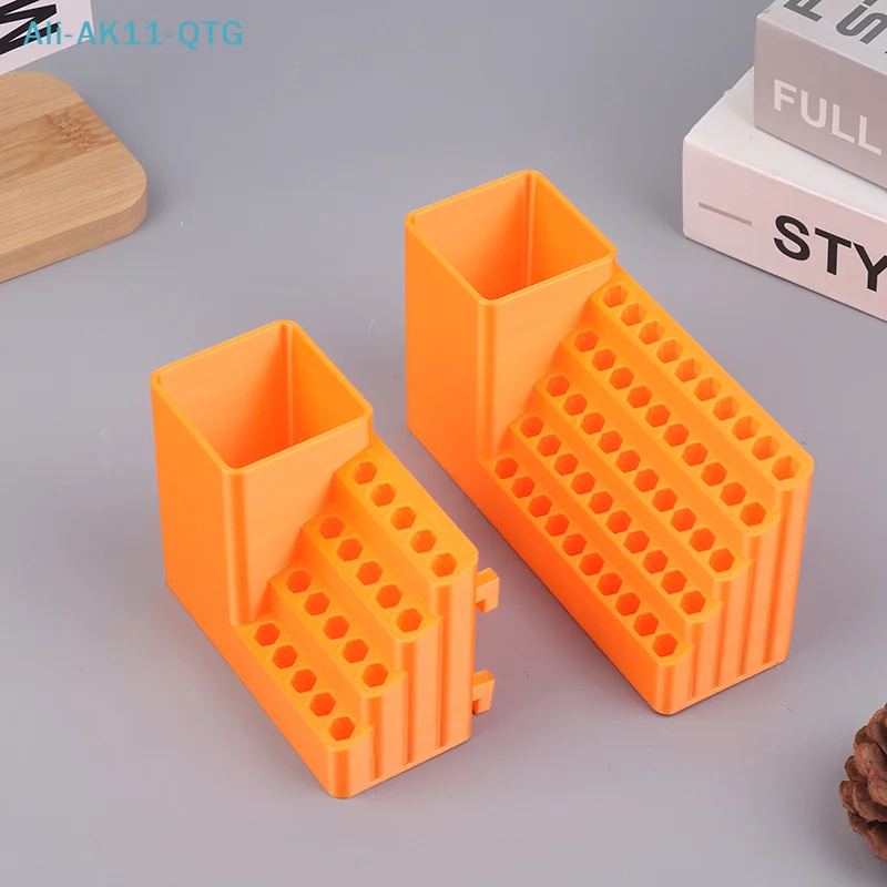 1Pc Drill Holder 20/50 Holes Bit Organiser Screwdriver Head Storage Toolbox Hole Board Screwdriver Stand Hex Shank Organiser
1Pc Drill Holder 20/50 Holes Bit Organiser Screwdriver Head Storage Toolbox Hole Board Screwdriver Stand Hex Shank Organiser