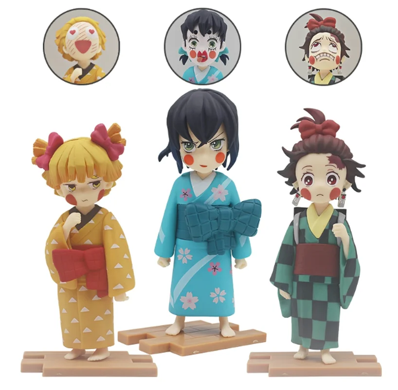 Demon Slayer Flower Street Anime Handmade Tanjiro Zenitsu Inosuke Action Figure Bedroom Desktop Ornament Model Christmas Gifts
Demon Slayer Flower Street Anime Handmade Tanjiro Zenitsu Inosuke Action Figure Bedroom Desktop Ornament Model Christmas Gifts