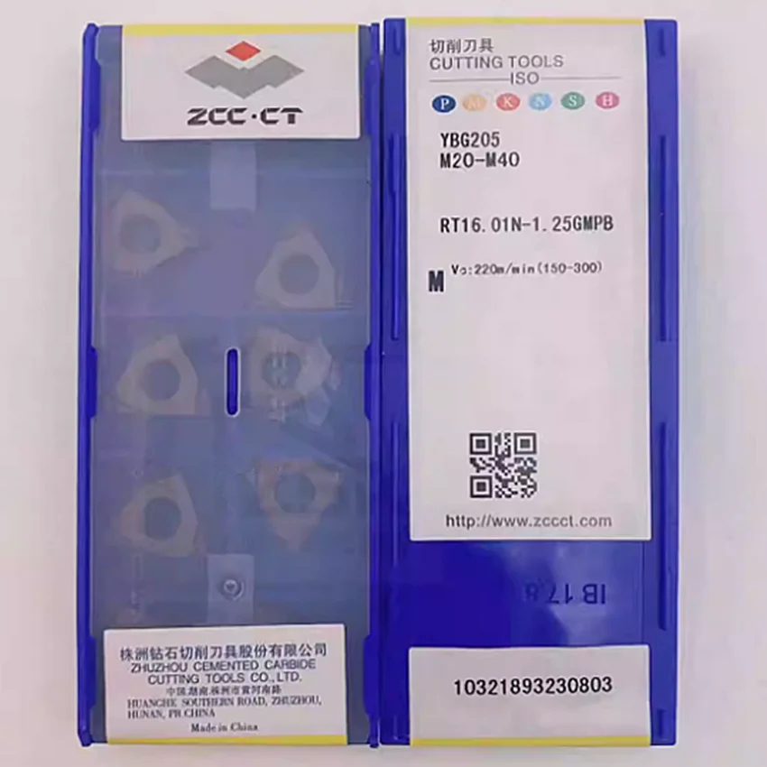 RT16.01N-1.25GMPB YBG205/RT16.01W-1.25GMPB YBG205 ZCC.CT RT16.01N RT16.01W CNC blade carbide inserts Thread inserts 10pcs/box
RT16.01N-1.25GMPB YBG205/RT16.01W-1.25GMPB YBG205 ZCC.CT RT16.01N RT16.01W CNC blade carbide inserts Thread inserts 10pcs/box