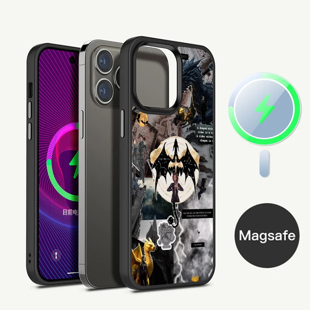 Fourth W-Wing Phone Case Magnetic Case For iPhone 16 14 13 12 11 15 Pro Max Plus For Magsafe Wireless Charge Cover
Fourth W-Wing Phone Case Magnetic Case For iPhone 16 14 13 12 11 15 Pro Max Plus For Magsafe Wireless Charge Cover