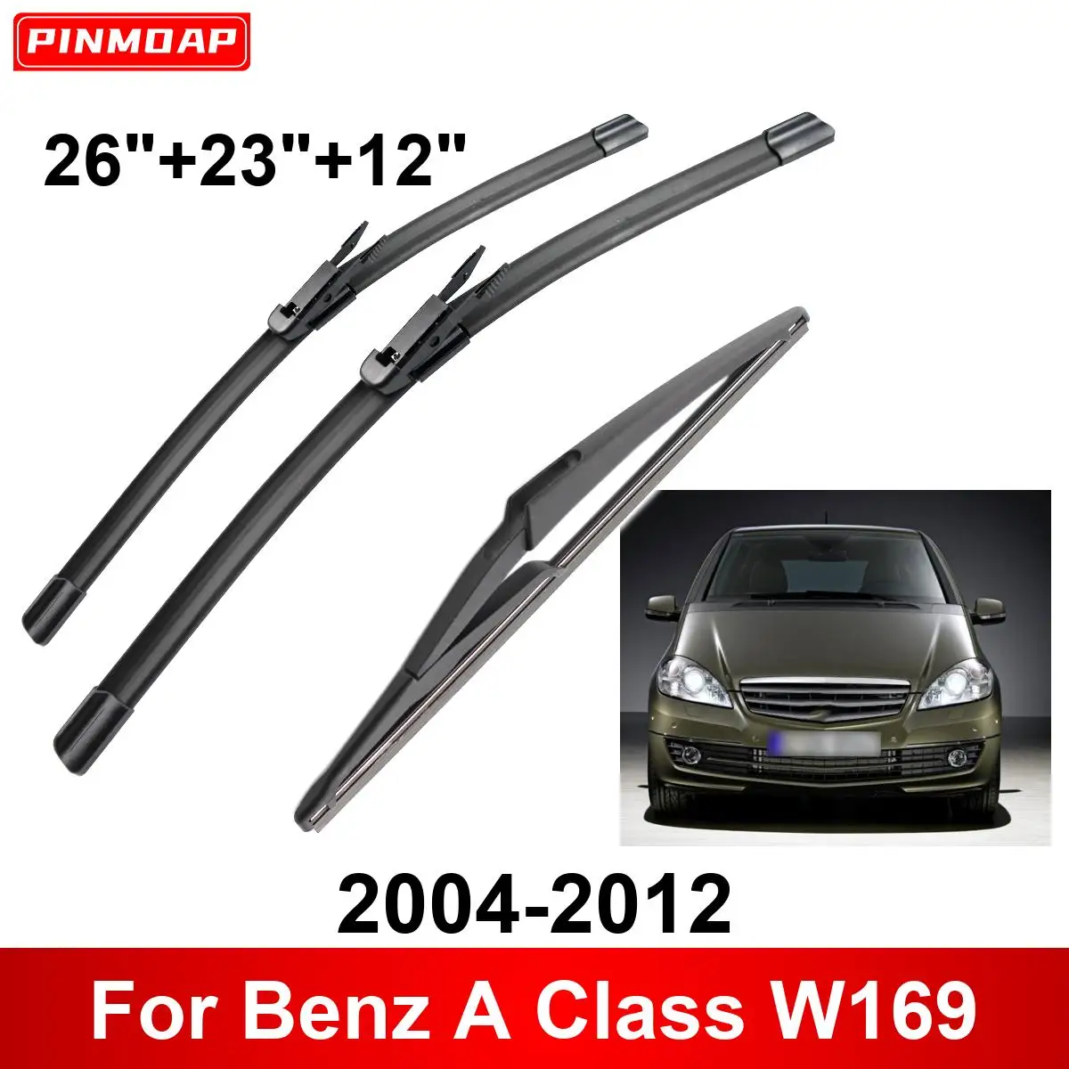 1/2/3/4/6 шт. автомобильный дворник для Benz A Class W169 2004-2012, щетки переднего и заднего дворника, щетки, автоаксессуары 2008 2009 2010 2011 2012
1/2/3/4/6 шт. автомобильный дворник для Benz A Class W169 2004-2012, щетки переднего и заднего дворника, щетки, автоаксессуары 2008 2009 2010 2011 2012