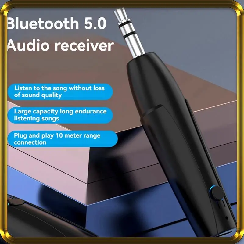 -A95Z Bluetooth-совместимый приемник 5,0 с разъемом 3,5 мм, автомобильный AUX, стерео музыкальный аудиоадаптер громкой связи для наушников, динамиков
-A95Z Bluetooth-совместимый приемник 5,0 с разъемом 3,5 мм, автомобильный AUX, стерео музыкальный аудиоадаптер громкой связи для наушников, динамиков