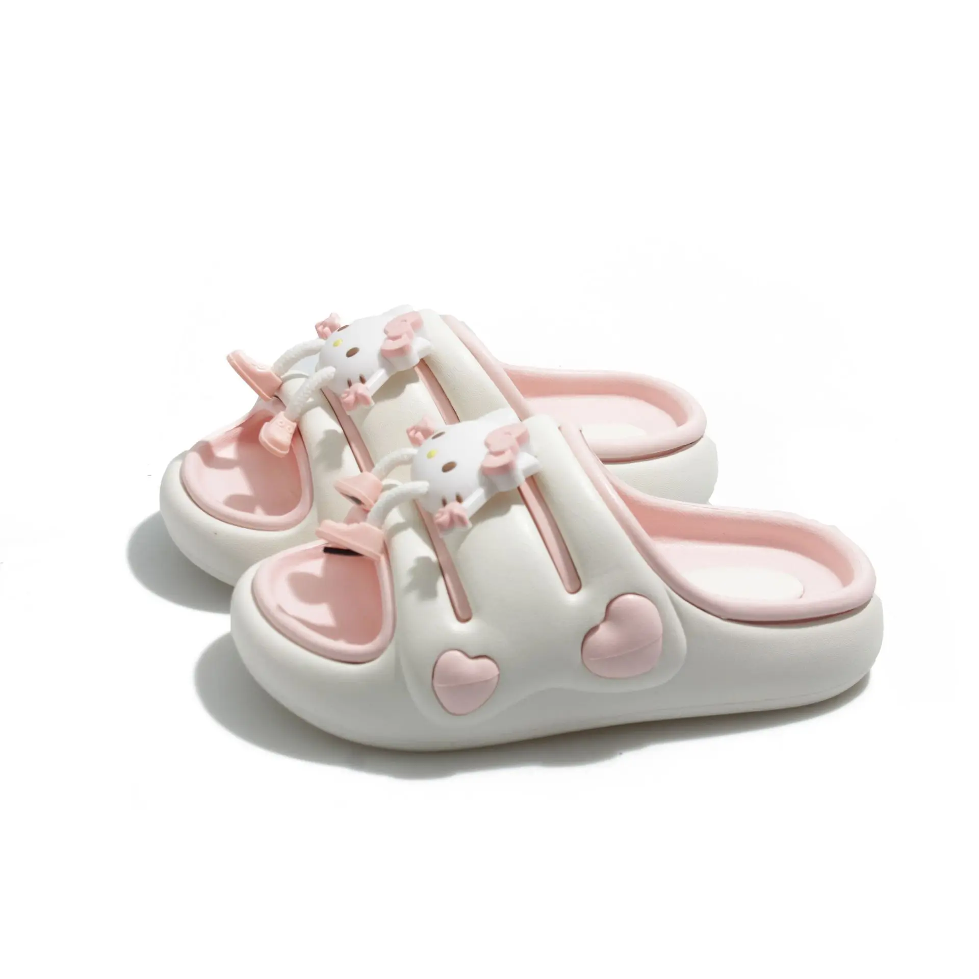 Versatile cool slippers women's summer non-slip slippers new two-color cute student dormitory platform shoes
Versatile cool slippers women's summer non-slip slippers new two-color cute student dormitory platform shoes