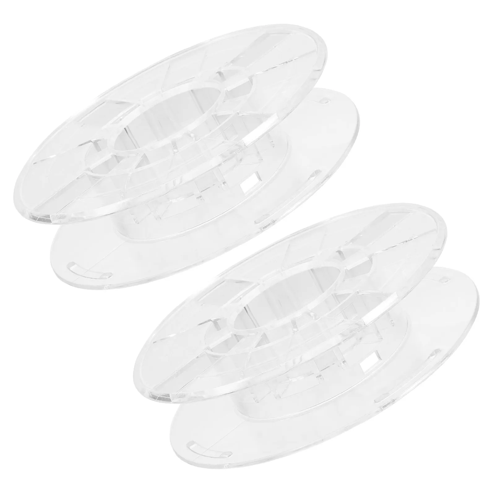2Pcs Plastic 3D Printing Filament Reel Holder Lightweight Portable Tangle-Free Spool Rack for Smooth Filament Printer
2Pcs Plastic 3D Printing Filament Reel Holder Lightweight Portable Tangle-Free Spool Rack for Smooth Filament Printer