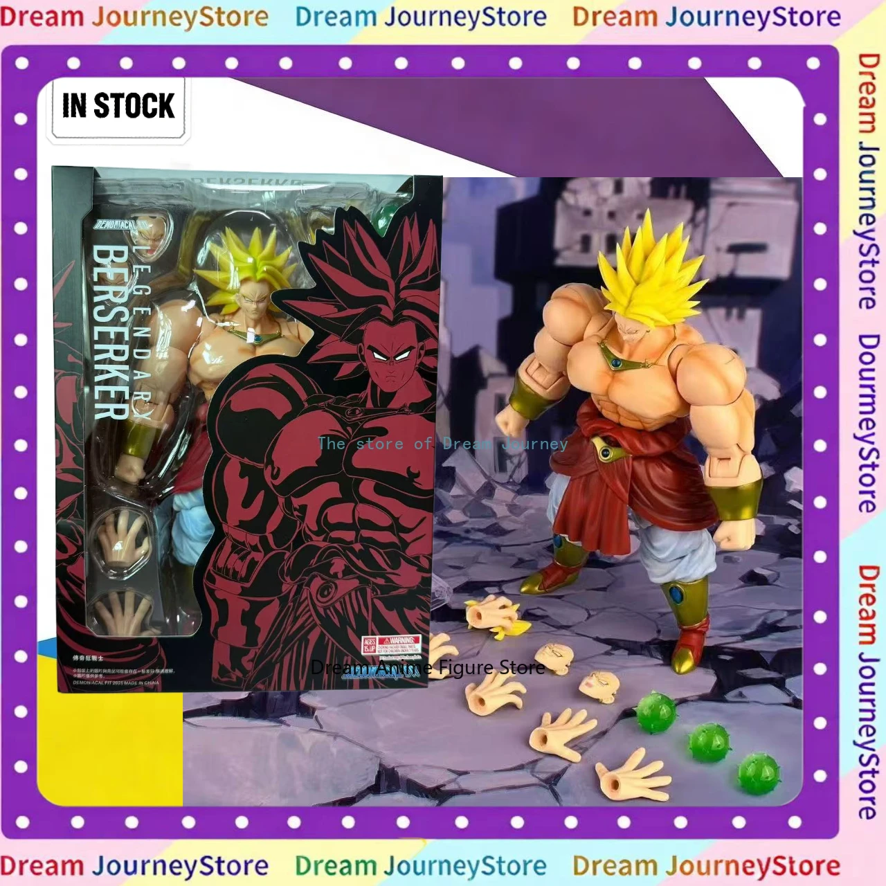 В наличии: Фигурка Dragon Ball с транспортным боксом, подвижная модель Magic Pact Legendary Berserker Broly, коллекционный подарок.
В наличии: Фигурка Dragon Ball с транспортным боксом, подвижная модель Magic Pact Legendary Berserker Broly, коллекционный подарок.