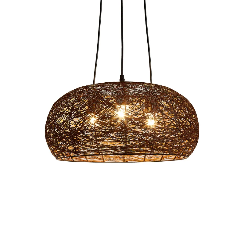 Chinese Zen, living room dining room rattan lamp Japanese style, retro homestay bedroom, creative personalized art lamp
Chinese Zen, living room dining room rattan lamp Japanese style, retro homestay bedroom, creative personalized art lamp