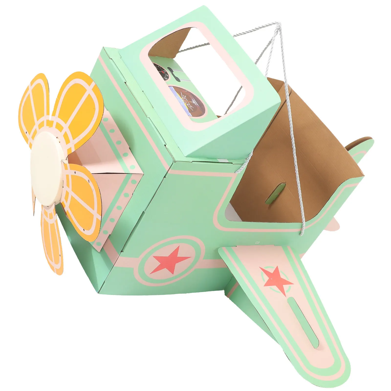 Kids Cardboard Airplane Costume DIY Wearable Plane Educational Craft -on Role-Play Cardboard Airplane Costume
Kids Cardboard Airplane Costume DIY Wearable Plane Educational Craft -on Role-Play Cardboard Airplane Costume