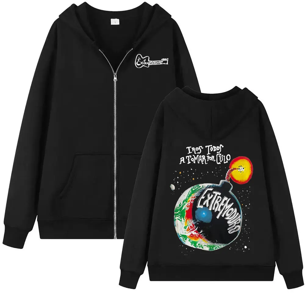 Rock Band Extremoduro Tour 2026, толстовки на молнии, мужские модные флисовые толстовки в готическом стиле, пальто, толстовка на молнии большого размера, уличная одежда
Rock Band Extremoduro Tour 2026, толстовки на молнии, мужские модные флисовые толстовки в готическом стиле, пальто, толстовка на молнии большого размера, уличная одежда