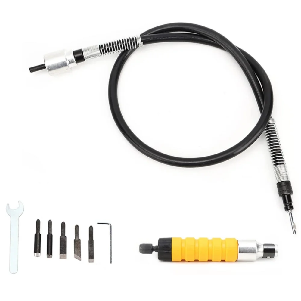 Электрический набор долот для резьбы по дереву с гаечным ключом, 5 лезвий до 12 000 об/мин, материал из нержавеющей стали и резины
Электрический набор долот для резьбы по дереву с гаечным ключом, 5 лезвий до 12 000 об/мин, материал из нержавеющей стали и резины