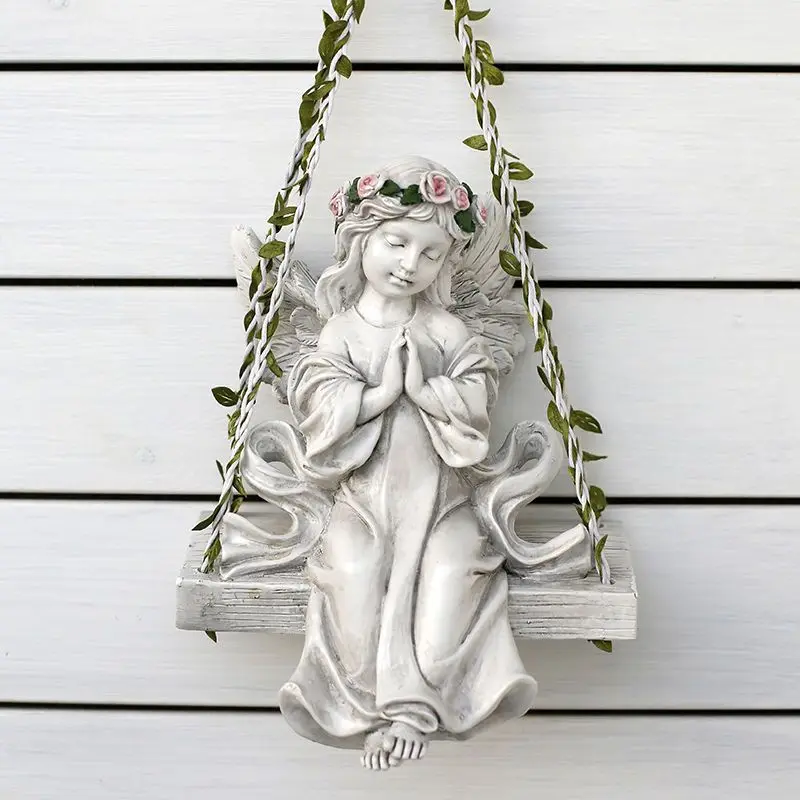 Garden angel ornament - rustic outdoor patio balcony decor
Garden angel ornament - rustic outdoor patio balcony decor