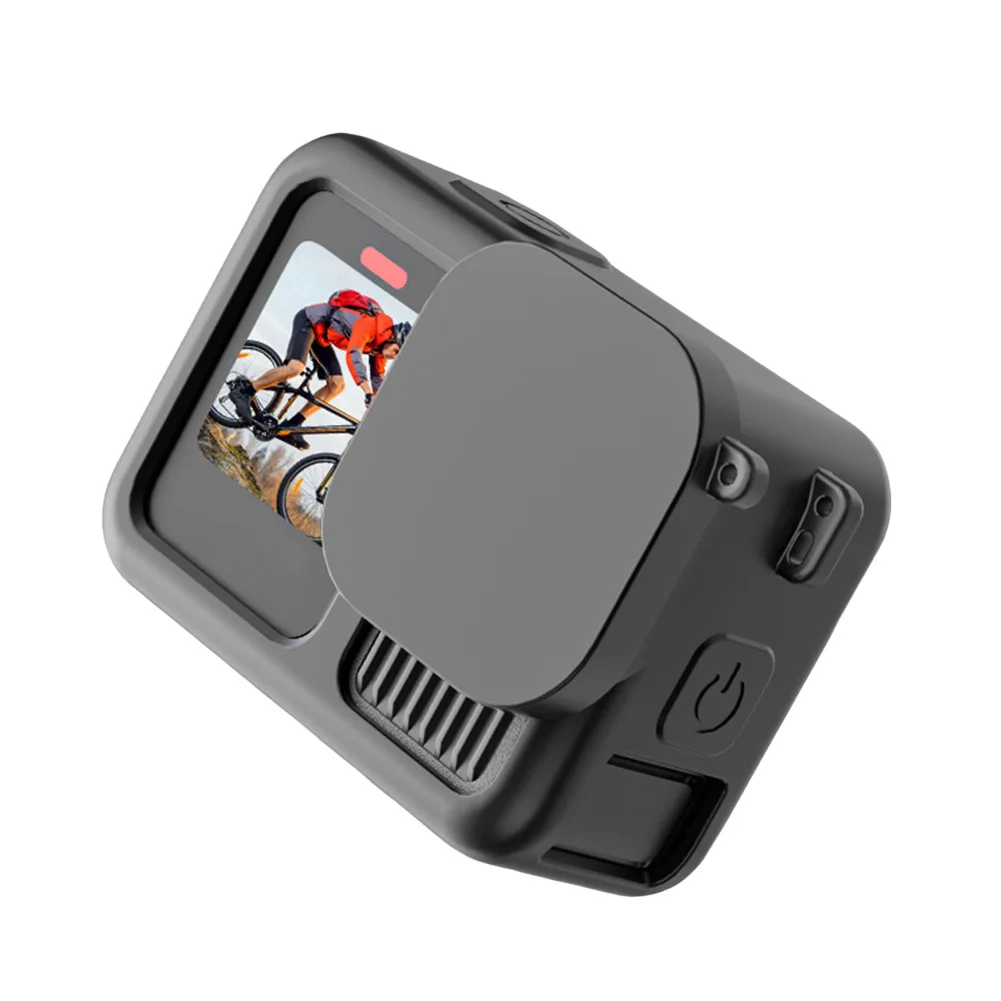 For Gopro Hero 13 Silicone Case Battery Side Cover + Lens Cap + Lanyard Protective Case Silicone Sleeve Case Camera Accessories
For Gopro Hero 13 Silicone Case Battery Side Cover + Lens Cap + Lanyard Protective Case Silicone Sleeve Case Camera Accessories