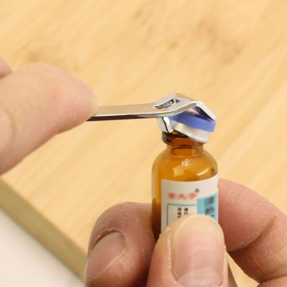 10pcs Stainless Steel Vial Oral Solution Bottle Opener Safe Design Material Versatile Use Portable Cream Opener
10pcs Stainless Steel Vial Oral Solution Bottle Opener Safe Design Material Versatile Use Portable Cream Opener
