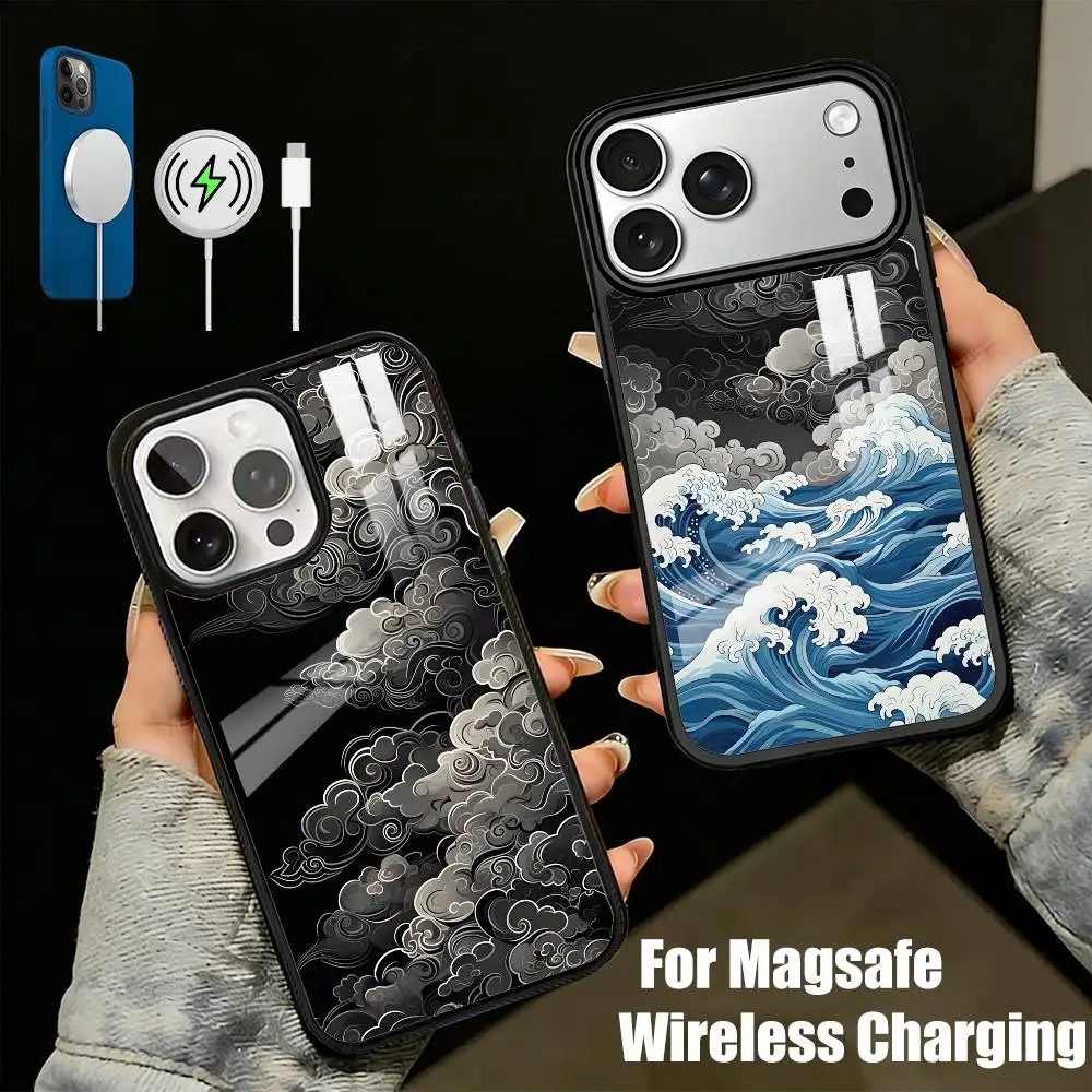 Japanese Ukiyo-e Waves Parinting Phone Case For iPhone17,16,15,14,13 Plus,Pro Max Magnetic For Magsafe Wireless Charging
Japanese Ukiyo-e Waves Parinting Phone Case For iPhone17,16,15,14,13 Plus,Pro Max Magnetic For Magsafe Wireless Charging