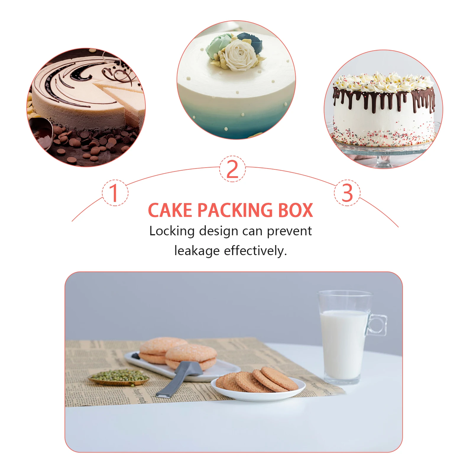 Thicken Cake Box Large Plastic Container Portable Carrier Bake Travel Reusable Eco Friendly Transparent Locking Design Safe
Thicken Cake Box Large Plastic Container Portable Carrier Bake Travel Reusable Eco Friendly Transparent Locking Design Safe