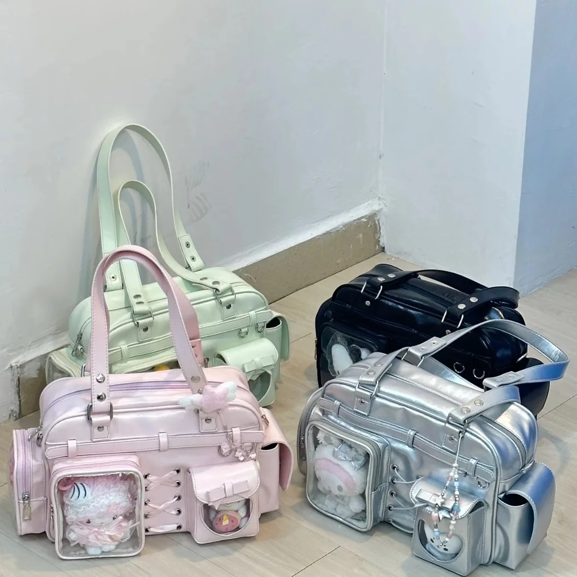 Lta Bag Female Tibetan Light Sign Bracket Double Shoulder Baby Bag Two-dimensional Comic Show Portable Shoulder Messenger Bags
Lta Bag Female Tibetan Light Sign Bracket Double Shoulder Baby Bag Two-dimensional Comic Show Portable Shoulder Messenger Bags