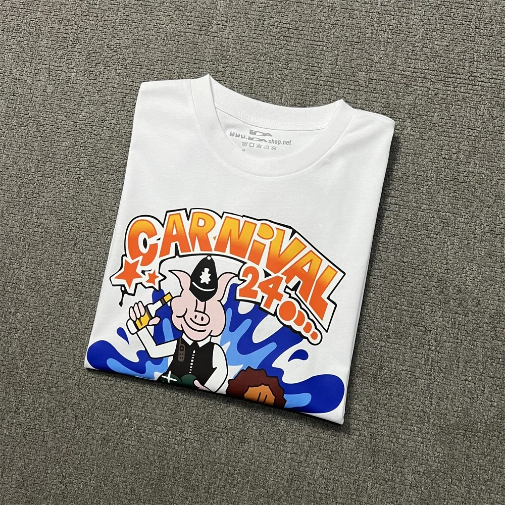 High Street Cartoon Pig Print IDA Casual T-Shirt Men Women Comfortable Loose Oversize T-shirt Top Tees
High Street Cartoon Pig Print IDA Casual T-Shirt Men Women Comfortable Loose Oversize T-shirt Top Tees