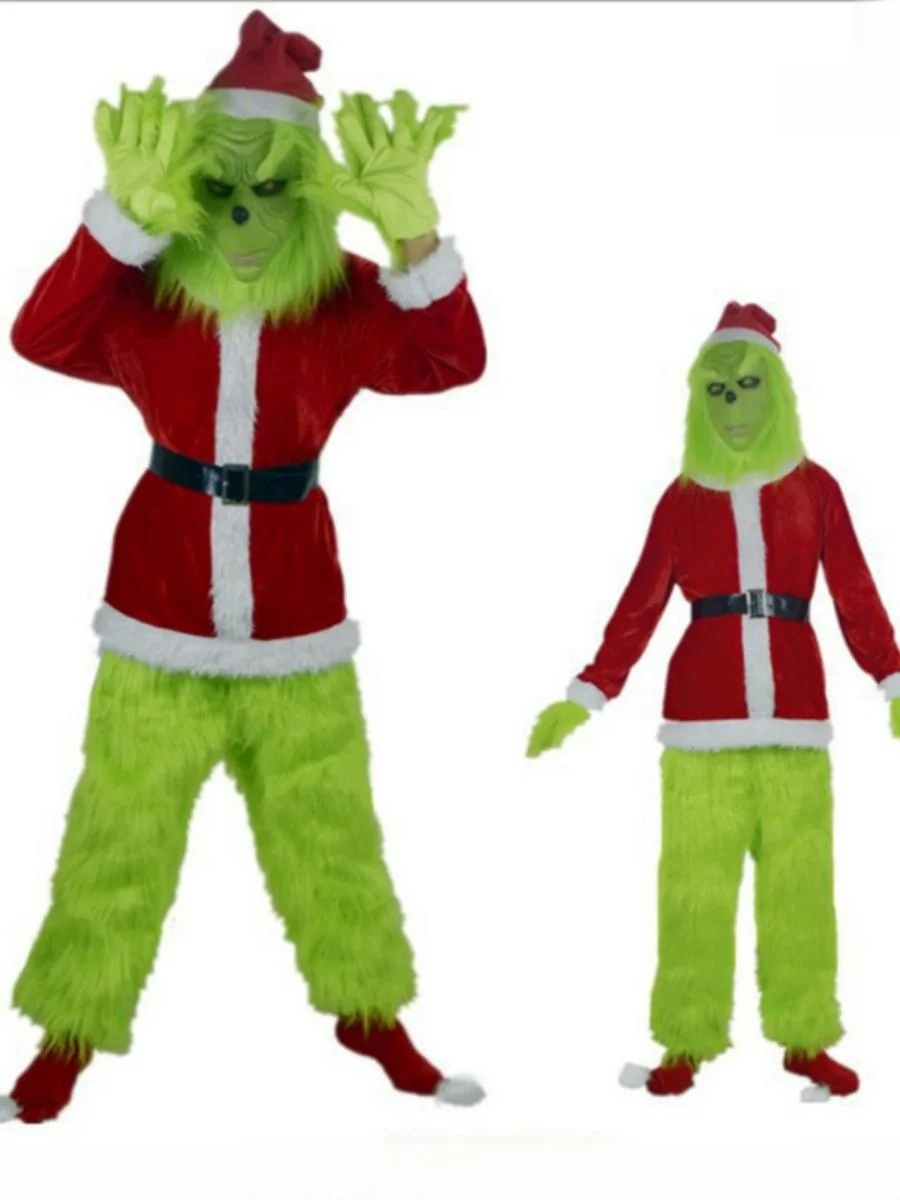 Потрясающий набор костюмов С-Клауса для косплея Monster дюйм с меховыми штанами, наряд для ролевых игр на Хэллоуин, женская этническая одежда
Потрясающий набор костюмов С-Клауса для косплея Monster дюйм с меховыми штанами, наряд для ролевых игр на Хэллоуин, женская этническая одежда