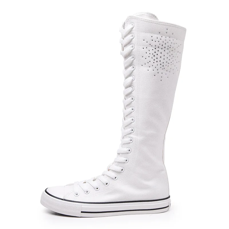Fashion Canvas Ankle Boots for Women Lace Up Women Casual Sneakers Streetwear Woman's Shoes Medium Tube Board Shoes Botas Mujer
Fashion Canvas Ankle Boots for Women Lace Up Women Casual Sneakers Streetwear Woman's Shoes Medium Tube Board Shoes Botas Mujer