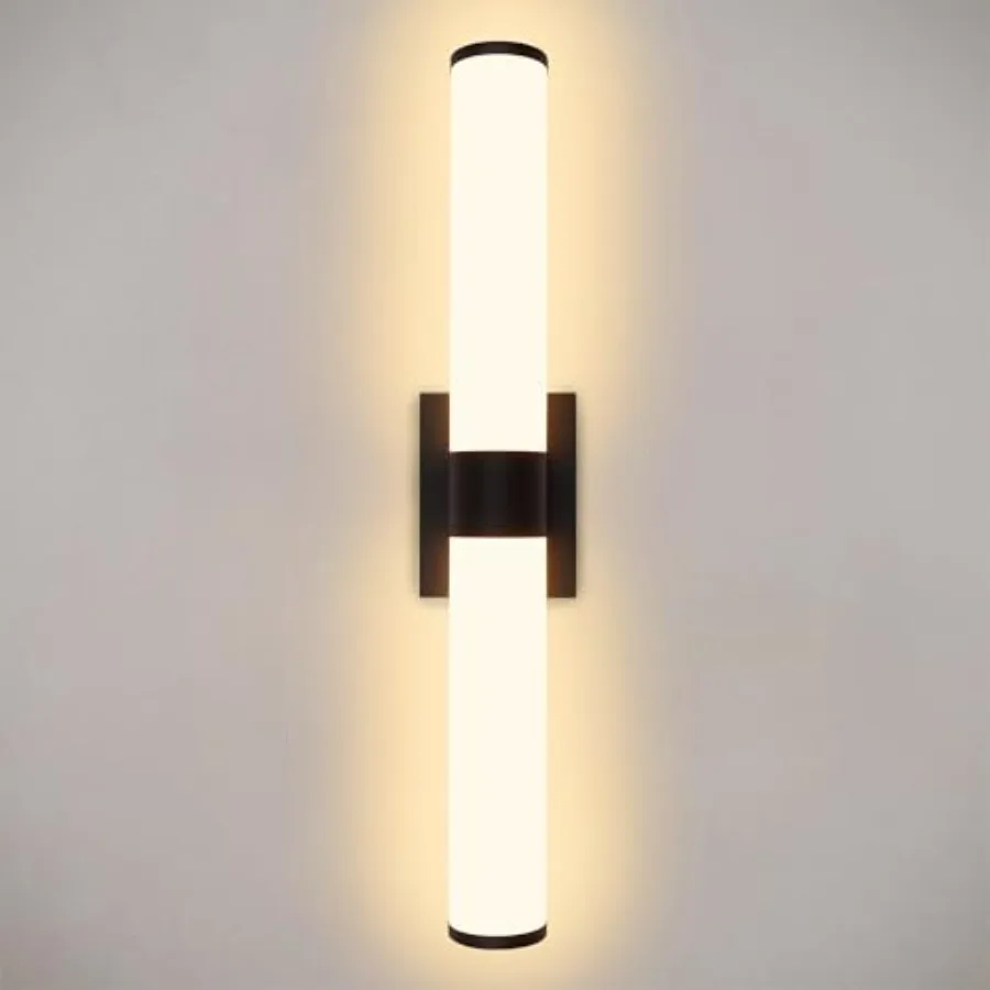 24in Modern Wall Sconces, Dimmable Bathroom Vanity Lights, 3000K Warm White LED Indoor Sconces Lighting for Bathroom, Stairs, L
24in Modern Wall Sconces, Dimmable Bathroom Vanity Lights, 3000K Warm White LED Indoor Sconces Lighting for Bathroom, Stairs, L