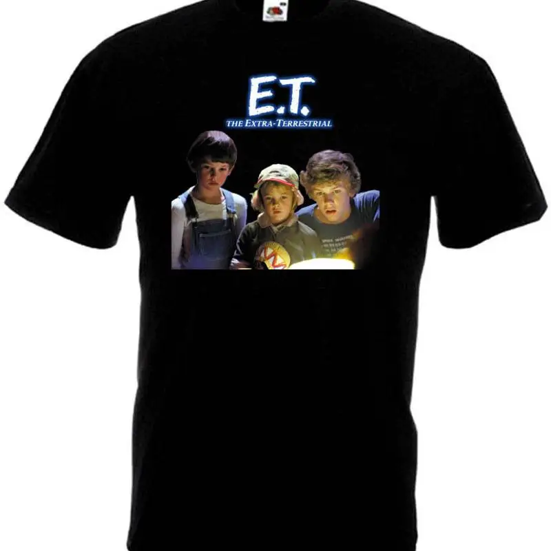 Футболка E T Extra Terrestrial v9, черная футболка с постером фильма, все размеры S 5XL
Футболка E T Extra Terrestrial v9, черная футболка с постером фильма, все размеры S 5XL