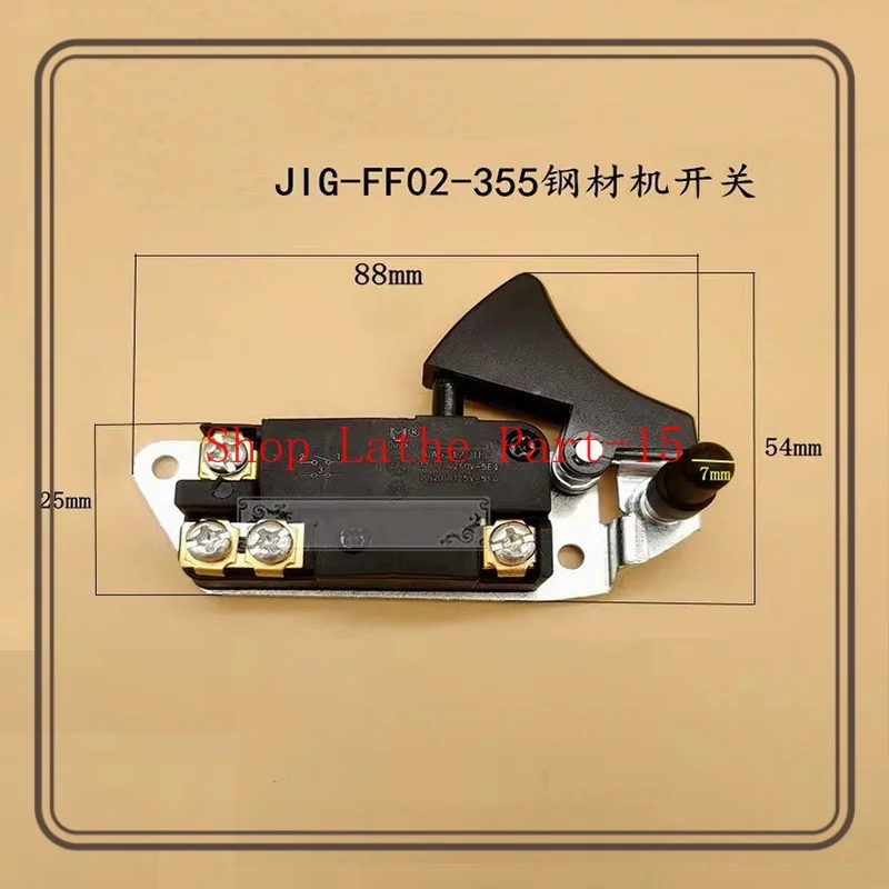 Suitable for Dongcheng J1G-FF02-355 Steel Machine Switch Z1E-FF-180 Stone Cutting Machine Switch Accessories
Suitable for Dongcheng J1G-FF02-355 Steel Machine Switch Z1E-FF-180 Stone Cutting Machine Switch Accessories