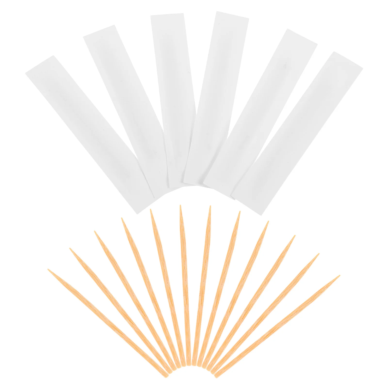 Bamboo Toothpicks Individually Wrapped for Hotel Restaurant Home Use Single Ended Portable Travel Appetizer Tool
Bamboo Toothpicks Individually Wrapped for Hotel Restaurant Home Use Single Ended Portable Travel Appetizer Tool