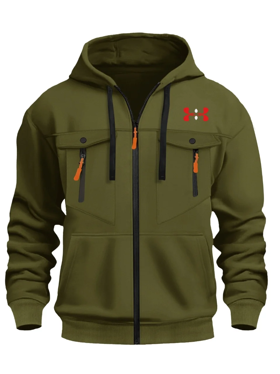 Men's Full Zip Hoodie Jacket Hooded Plain Pocket Sports Outdoor Daily Sports Hot Stamping Designer Basic Casual Sweatshirts
Men's Full Zip Hoodie Jacket Hooded Plain Pocket Sports Outdoor Daily Sports Hot Stamping Designer Basic Casual Sweatshirts