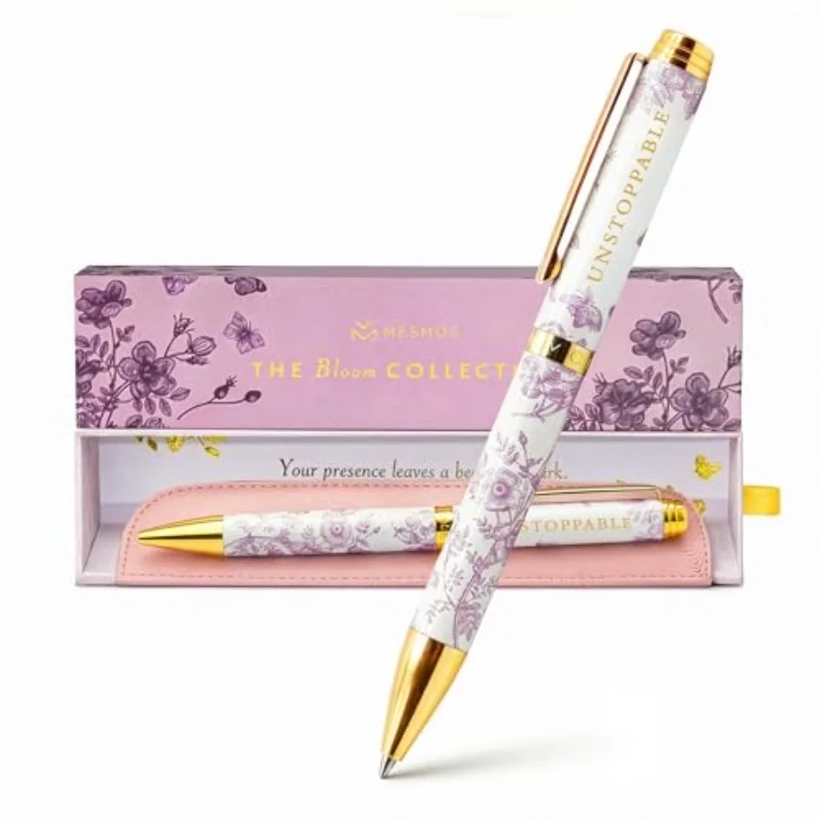 High End Luxury Inspirational Gifts for Women, Congratulations Gifts for Women, German-Ink and 1mm Swiss-Tip Inspirational Pens
High End Luxury Inspirational Gifts for Women, Congratulations Gifts for Women, German-Ink and 1mm Swiss-Tip Inspirational Pens